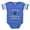 Royal Blue, variant on CafePress - Team Airedale Terrier - Cute Infant Baby Football Bodysuit
