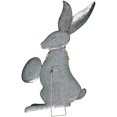 thumbnail image 6 of Metal Easter Rabbit Decor, Indoor Outdoor Standing Easter Bunny Decor Galvanized Decoration for Home Spring Easter Rabbit Statue Yard Ornament Bunny Decoration for Garden Decor (14X24.5in), 6 of 6