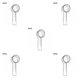 thumbnail image 3 of Juego de 4 Fundas para Cepillos Cateissary Tapa de Cabeza de Cepillo Eléctrico Universal Plástico, 3 of 6