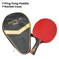 thumbnail image 3 of 1 Pc Single Professional Training Carbon Table Tennis Bat Racket Ping Pong Paddle Carbon Fiber And Rubber Ping Pong Paddle Short Handle, 3 of 6