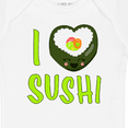 thumbnail image 4 of Inktastic I Love Sushi- Cute Boys or Girls Baby Bodysuit, 4 of 5