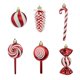 thumbnail image 4 of 15Pcs Christmas Ornaments Candy Theme Christmas Candy Ornaments Set,B, 4 of 5