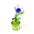 thumbnail image 5 of Colorful Murano Glass Flower Mini Figurines Craft Ornament Lovely Creative Paperweight Home Wedding Decor Xmas Mother`s Day Gift, 5 of 6