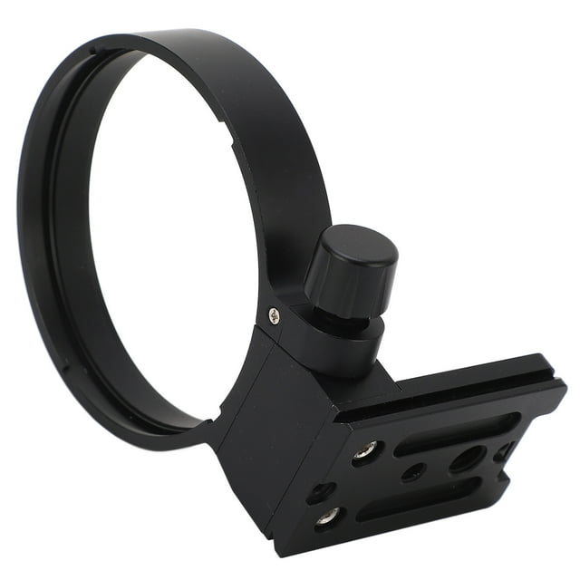 Soporte de soporte para lentes soporte giratorio para cuello de trípode peso ligero resistente al desgaste para lentes de cámara