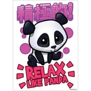 Handa Panda Relax Like Panda Poster