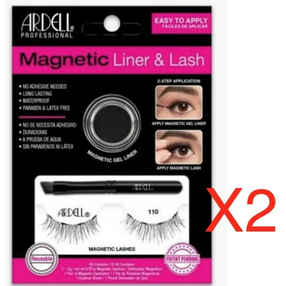 Ardell Magnetic Liner & Lash, Accent 002 (Pack of 2)