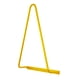 thumbnail image 1 of 1 soporte para revistas y discos de vinilo de hierro forjado con forma triangular para montar en la pared. dorado, 1 of 9