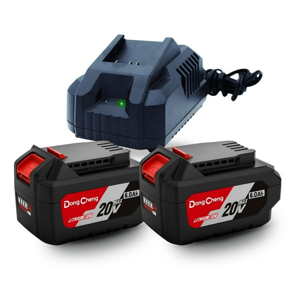 Kit con batería de 6.0Ah y cargador rápido 20V DongCheng