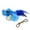 Blue, variant on Cat Toys Interactive Chirping Bird, Flapping Wing Automatic Kitten Toy, Lifelike Simulation Electric Flying Sparrow with Realistic Sounds for Indoor Exercise, Blue Robin