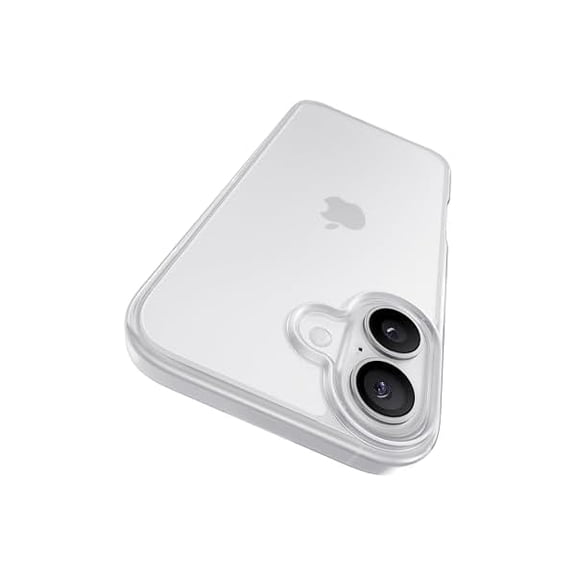 Eryueer Armor Shockproof Designed for iPhone 17 Case [16FT Military Grade Protection] Matte Finish Protective Phone Case Anti-Fingerprint Thin Slim Hard Cover for iPhone 17 Frosted White