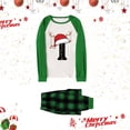 thumbnail image 2 of QTSHPN Matching Family Pajamas for Christmas Long Sleeve Festival Party Pj Sets Holiday Warm Button Down Loungewear Pajamas, 2 of 5