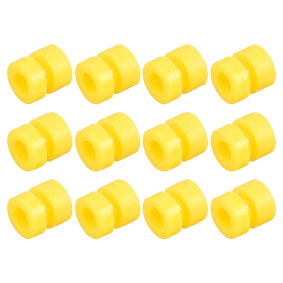 Uxcell 12Pack RC Anti Vibration Rubber Balls for F4 Flight Controller M3x6.6mm Yellow