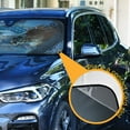 thumbnail image 3 of ALAZA Eagle with Flag Windshield Sun Shade Car Foldable Sun Visor Block UV Rays Protector 55"x27.6", 3 of 8