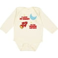 thumbnail image 3 of Inktastic I Love My Daddy to the Moon and Back Boys or Girls Long Sleeve Baby Bodysuit, 3 of 5