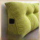 thumbnail image 4 of Cojín de noche de vellón de maíz, bolsa suave, respaldo grande, almohada de lectura, almohada triangular de protección de cintura, sofá de sala de estar, almohada suave, 4 of 5