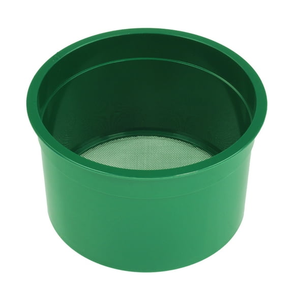 6" Green Plastic Mini Stackable Sifting Classifier 30 Holes