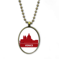 thumbnail image 1 of Venecia Italia rojo patron de referencia Collar Colgante de cadena vintage Colección de joyas colgantes Unbranded M, 1 of 3