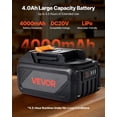 thumbnail image 3 of STAWAY 20V MAX 4.0Ah Lithium Battery & Fast Charger Combo - High Capacity, Eco-Friendly, Compatible with Makita, Reliable Power for Tools, 3 of 9
