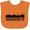 Orange, variant on Inktastic Washington Dc Skyline Cities Boys or Girls Baby Bib