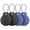 Black/Black/Blue/Blue, variant on AirTag Holder Case with Keychain 1st/2nd Air Tags-4 Pack for Apple Air Tag Holder with Wire Cable Lock Key Ring Chain Air Tagholder Accessories for GPS Item Tracker Kids,Keys,Luggage