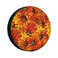 thumbnail image 1 of Fotbe Sunflower4 Funda de Llanta de Repuesto con Estampado, Engrosada, Ajuste Universal para Jeep, Remolque, RV, SUV, Camión-17 inch, 1 of 6