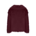thumbnail image 5 of Faux Fur Coat for Women Fluffy Faux Fur Jacket Long Sleeve Open Front Fuzzy Outerwear 2026 Winter Warm Outwear, 5 of 6