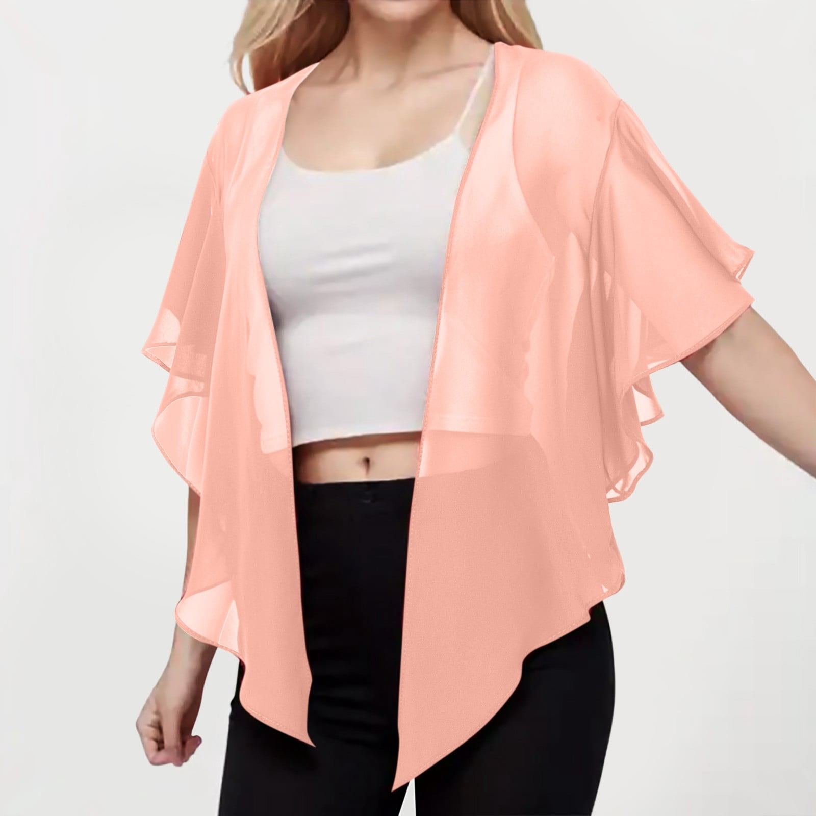 Cardigan Cape En Dentelle à Franges - Boléro Capelet, Polyester, Style élégant Rétro