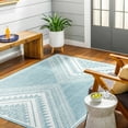 thumbnail image 2 of Hauteloom Deana Hallway, Kitchen Runner Rug - Silver, Blue - 2'7" x 7'3", 2 of 9