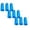 Blue, variant on Silicone Finger Sleeve Protector, Anti-Cut Anti-Slip Heat Insulation Finger Guard Cover for Daily Use