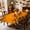 Style4, variant on Nanqianyi 52x70 Inch Happy Halloween Border Tablecloth,Waterproof Stain Resistant Table Cover for Holiday Home Dining Decoration