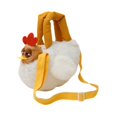 thumbnail image 3 of Bolso de felpa con correa ajustable, bolso cruzado de gallina de dibujos animados para ir de compras, regalo de cumpleaños, 3 of 8