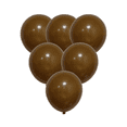 thumbnail image 2 of COLORS GLOBOS 12 pulgadas CAQUI bolsa con 100 piezas para fiesta y decoración., 2 of 3