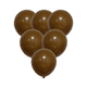thumbnail image 2 of COLORS GLOBOS 12 pulgadas CAQUI bolsa con 100 piezas para fiesta y decoración., 2 of 3