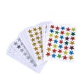thumbnail image 2 of 30 Sheets Count Star Stickers Gold Silver Colorful Self-adhesive Stickers Stars, 2 of 8