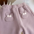thumbnail image 3 of Toddler Girl Sweatpants High Waist Athletic Pants Size 18-24 Months Boys Pants, 3 of 7
