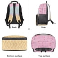 thumbnail image 6 of Yuyamidu Axolotl Backpack for Girls School Book Bag Heavy Duty Bookbags Outdoor Casual Travel Shoulder Daypack with Adjustable Straps Primary School Knapsacks, 6 of 7