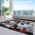thumbnail image 6 of Addison Rugs Chantille Indoor/Outdoor Transitional Geometric Gray Washable Rectangle Rug, 8' x 10', 6 of 6
