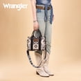 thumbnail image 7 of Montana West Women's Wrangler Purse - Stylish Western Aztec Tote Bag with Guitar Strap Boho Chic Design for Every Occasion, Black, 7 of 7