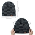 thumbnail image 3 of BASSDASH Winter Slouchy Beanies Thick Fleece Lined Skull Cap for Men Women Warm Knitting Hat, 3 of 5