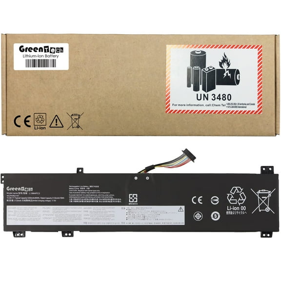 GREENTECH L19M4PC2 BATTERY FOR LENOVO LEGION 5-17IMH05H 7-15IMH05 15.36V 80WHR SB10W86199 L19C4PC2