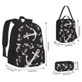 thumbnail image 2 of Balery Anchor Mochila escolar 3 en 1 para niños: mochila resistente con lonchera térmica y estuche para lápices. Mochila escolar para niños y niñas., 2 of 7