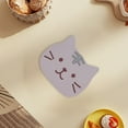 thumbnail image 4 of Nmdmisc Cup Pad Funny Kitty Coaster Kitty Shaped Non Slip Hot Pads Silicone Cup Mats for Kitty Lovers Desk Coffee Table Dinning Room Decorations, 4 of 6