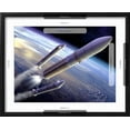 thumbnail image 5 of Art.com Ariane 5 Rocket Launch, Artwork Photographic Print by David Ducros, Black Frame Wall Art, 21" x 17", 5 of 5