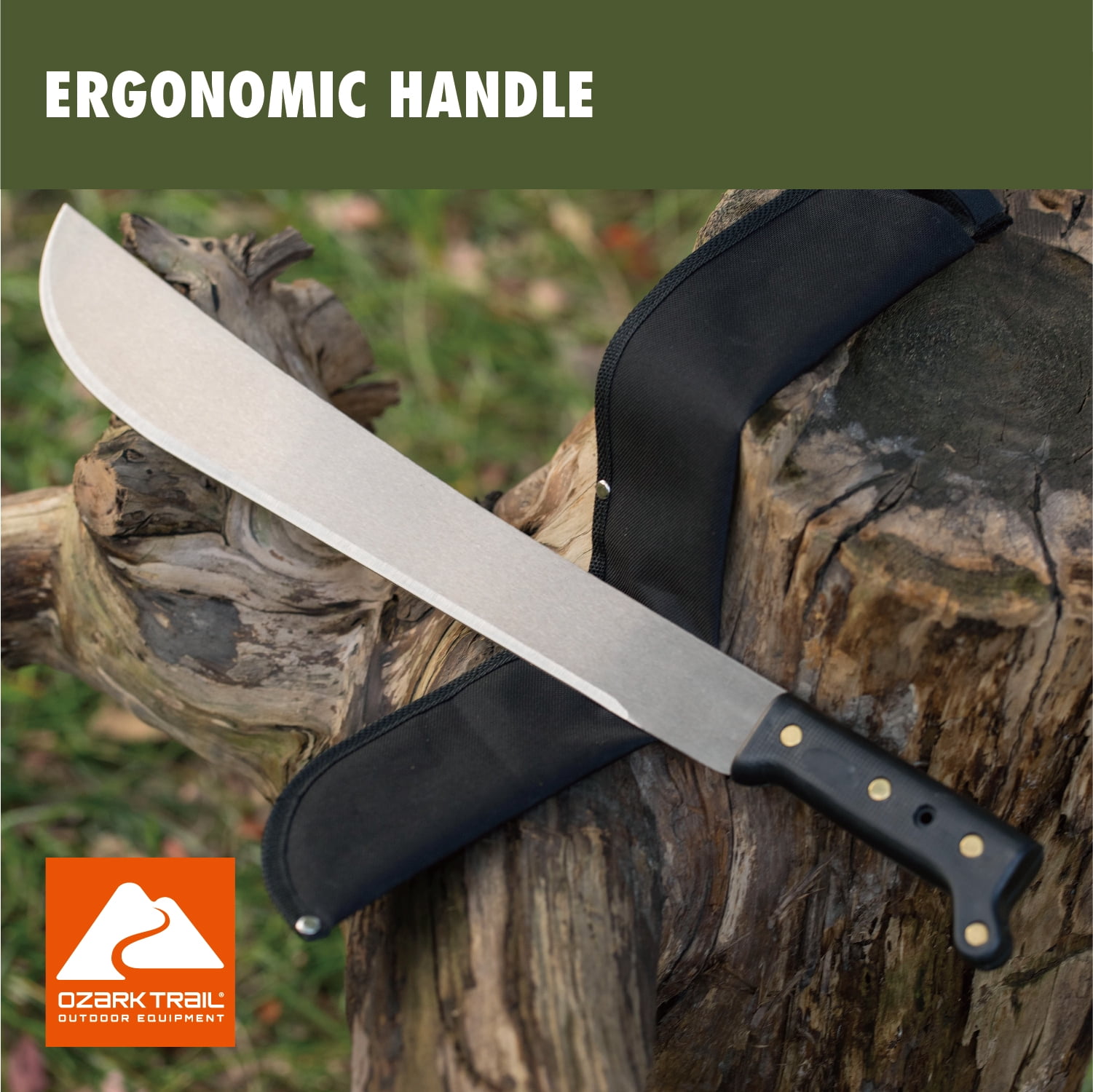 Ozark Trail 18" Machete with Sheath