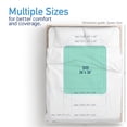 thumbnail image 5 of Dynarex DynaCare Incontinence Bed Pads, Reusable Washable Underpads, 34" x 36", Green, 3 Count, 5 of 7