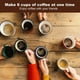 thumbnail image 4 of Cafetera de café espresso LAOION para moka, 6 tazas, vidrio y acero, 4 of 6