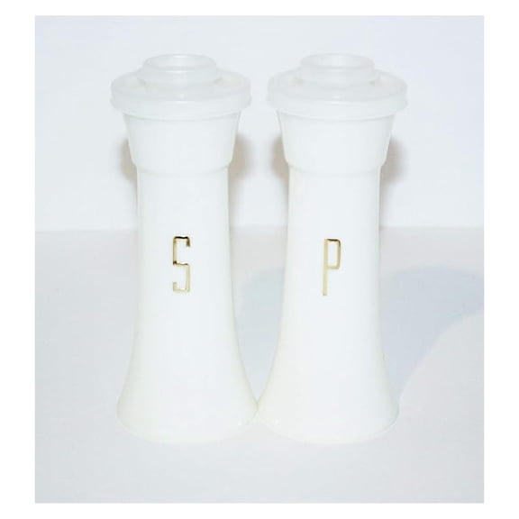 Vintage Salt & Pepper Shakers 6" Tall
