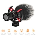 thumbnail image 1 of Microphones,Real-time 3.5mm With Super Noise Reduction Noise Reduction Real-time On-camera Two-way With Metal Mount 3.5mm With Metal Mic-08 On-camera Reduction Real-time 3.5mm F Qisuo, 1 of 6