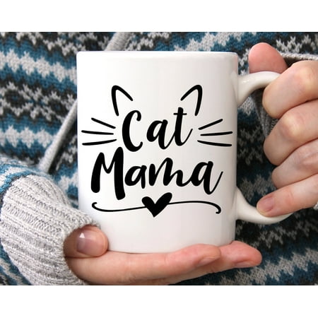 

Cat Mama Mug Cat Mom Cat Mama Gift Mom Mug Mug for Mom Mug for Cat Lovers Gift Cat Coffee Mug Cat Coffee Cup Cat Mug Cute Cat Mug Ceramic Mug 15Oz