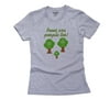 Trees Are For People Too! - Cute Save the Forest Graphic Women's Cotton Grey T-Shirt